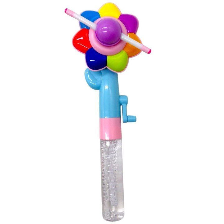 Мильні бульбашки з вітрячком, що світиться (БЛАКИТНИЙ)