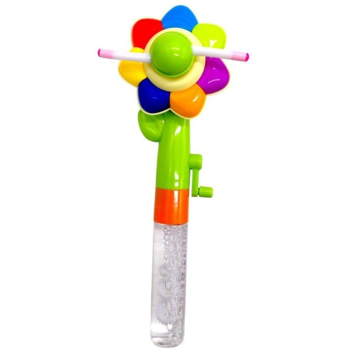 Мильні бульбашки з вітрячком, що світиться (ЗЕЛЕНИЙ)