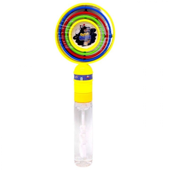 Мильні бульбашки з орбітальним механізмом (ЖОВТИЙ)