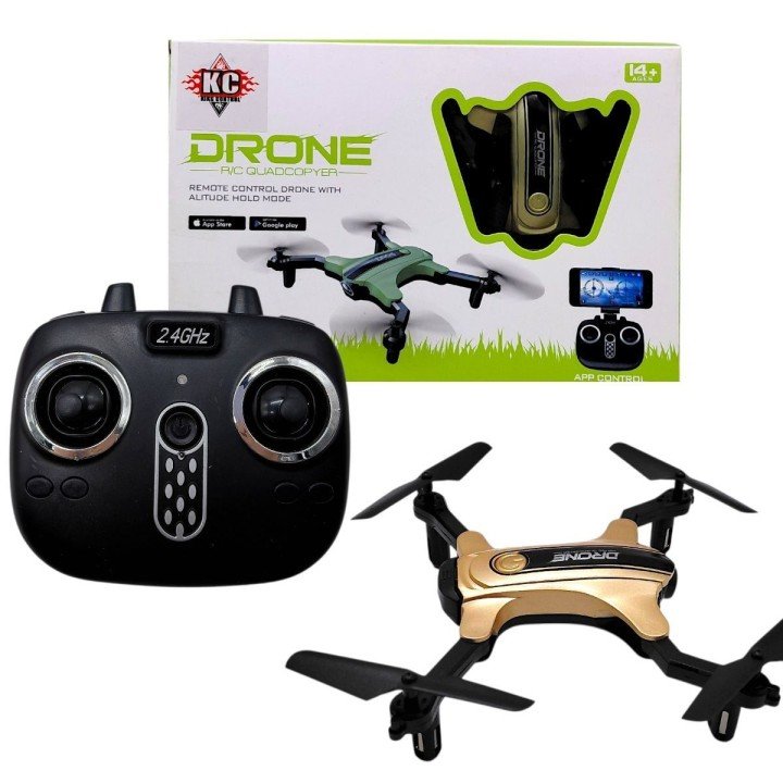 Квадрокоптер з камерою 0,3MP, акумулятор  (ЖОВТИЙ)