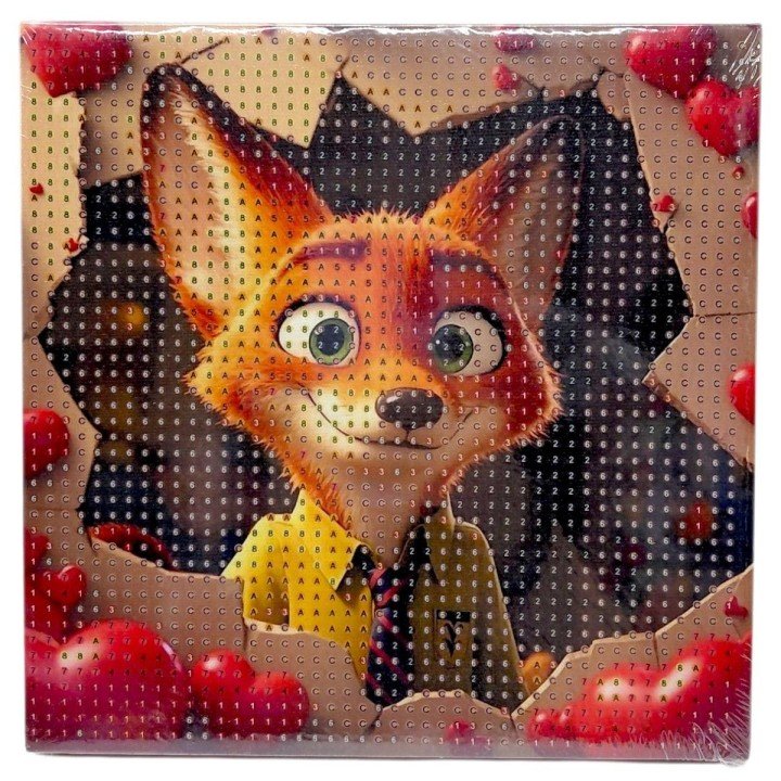 Алмазна мозаїка "Зоотропія" 20x20см (ВИД 1)