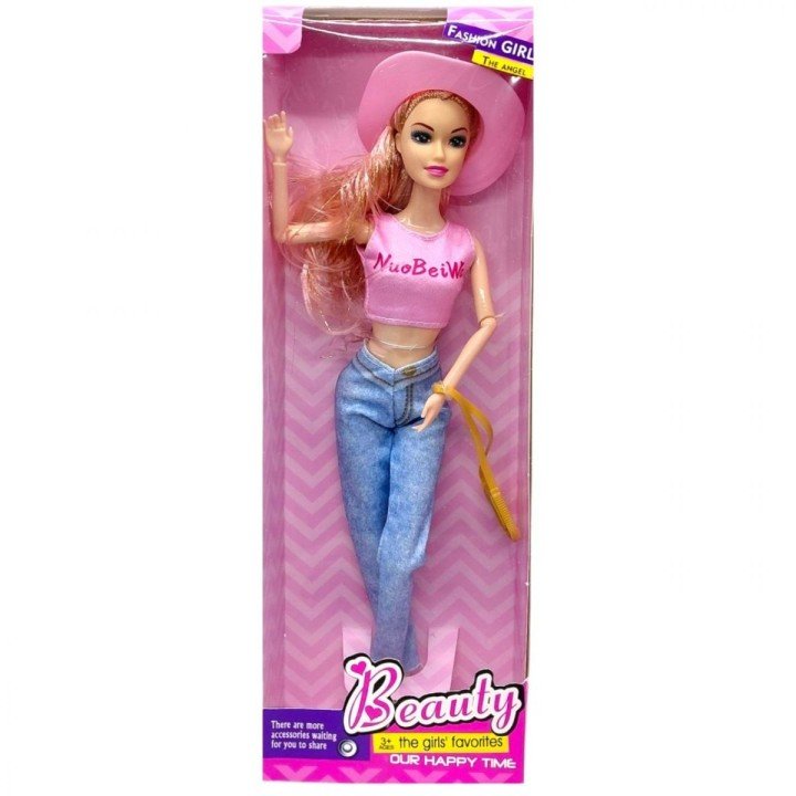 Лялька, типу барбі, в стильному одязі (ДЖИНСИ)