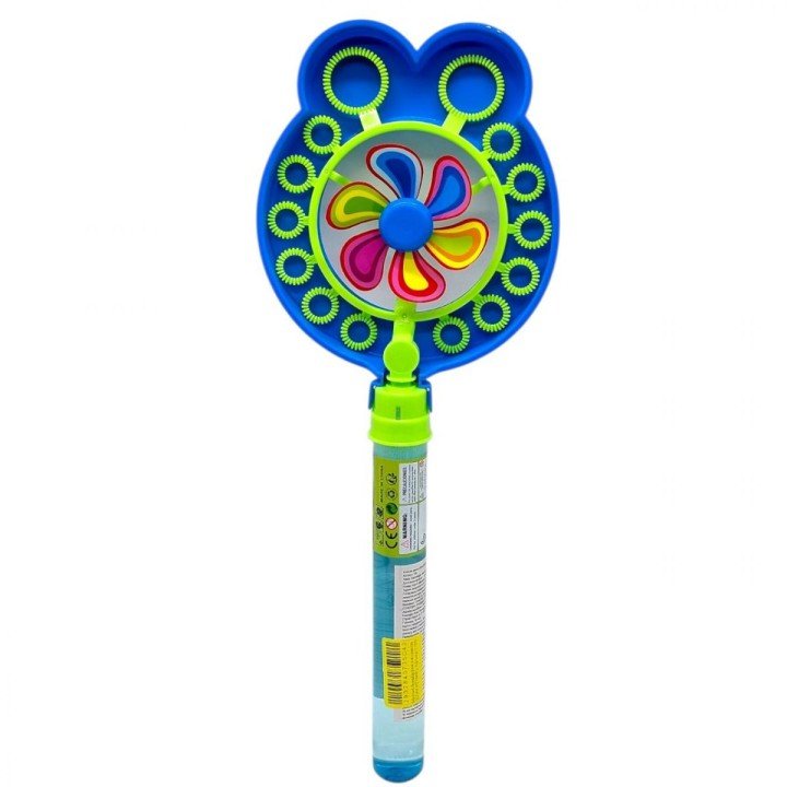 Мильні бульбашки з вітряком (БЛАКИТНИЙ)