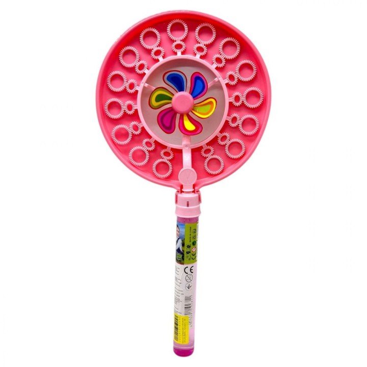 Мильні бульбашки з вітряком (РОЖЕВИЙ)