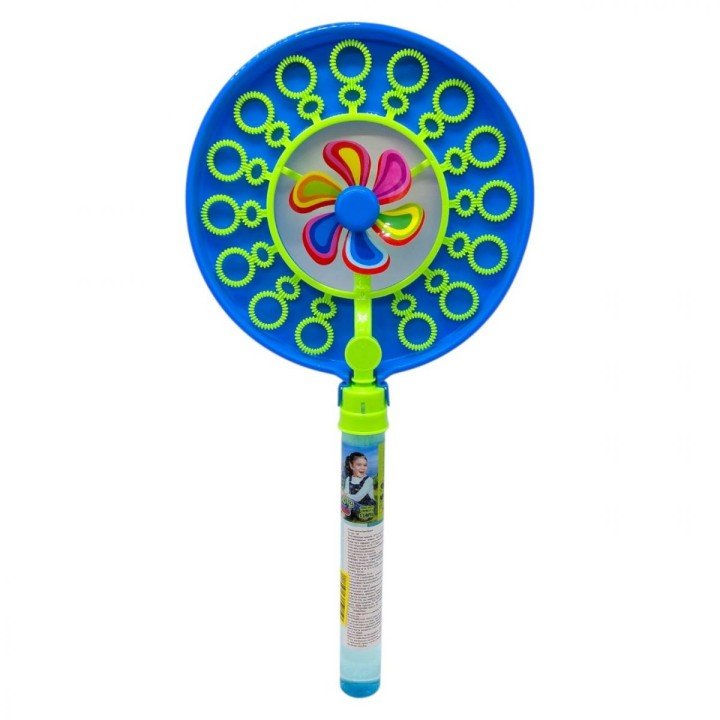 Мильні бульбашки з вітряком (БЛАКИТНИЙ)