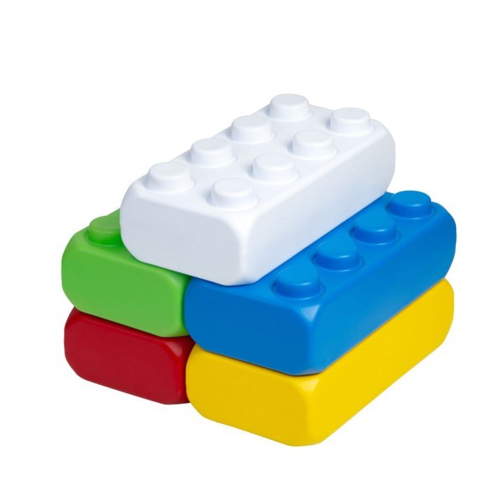 Набір дитячий "Mega Brick Bamsic №2» ( на 8 кнопок 5 штук)