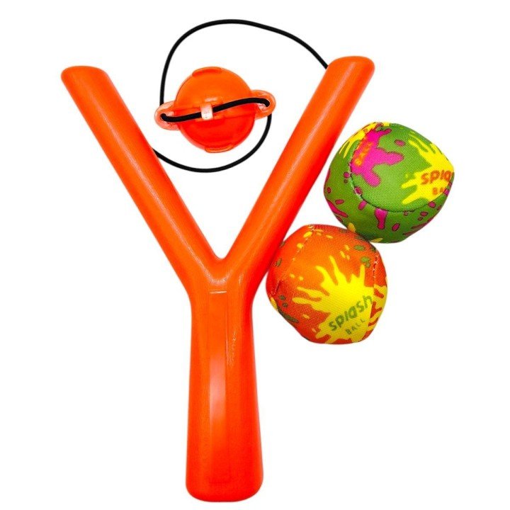 Пластикова рогатка, мʼякі мʼячики (ПОМАРАНЧЕВА)