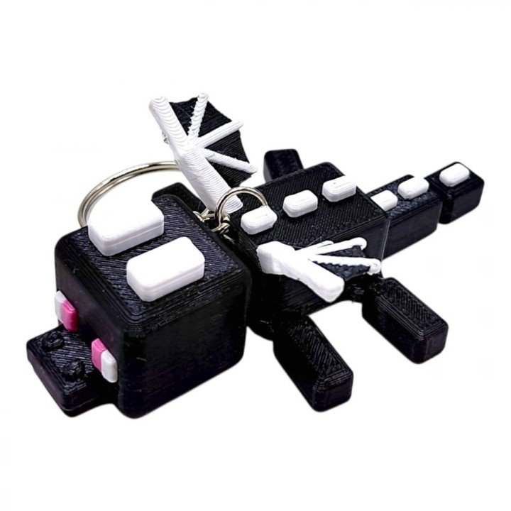 3d брелок "Minecraft: Dragon Ender"