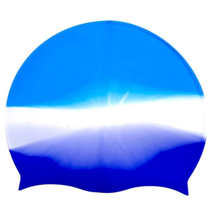 Шапочка для плавання силіконова, у пакеті (СИНЬО-БЛАКИТНА)