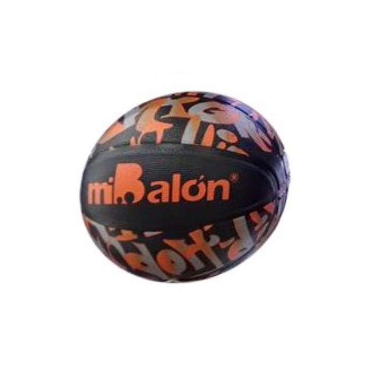 Мʼяч баскетбольний "MiBalon" гумовий, розмір 7 (ПОМАРАНЧЕВИЙ)