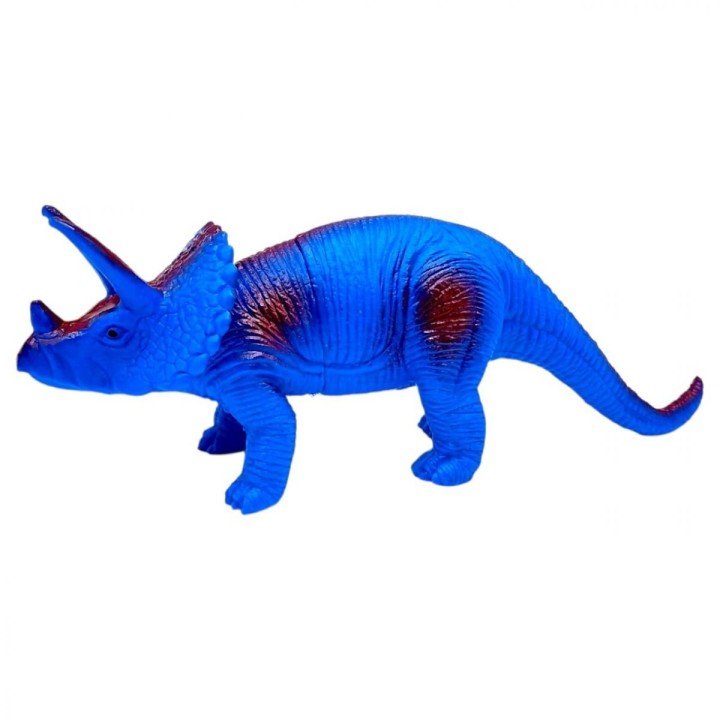 Гумовий динозавр "Dino World" (СИНІЙ)