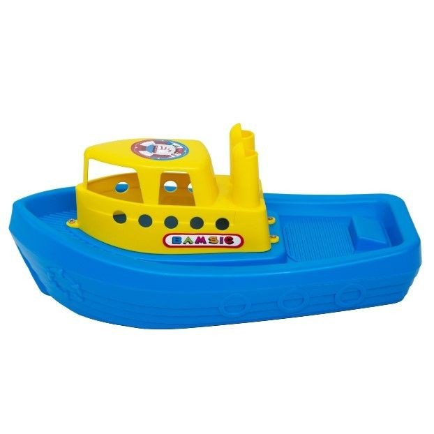 Кораблик "Баркас" (СИНЬО-ЖОВТИЙ)