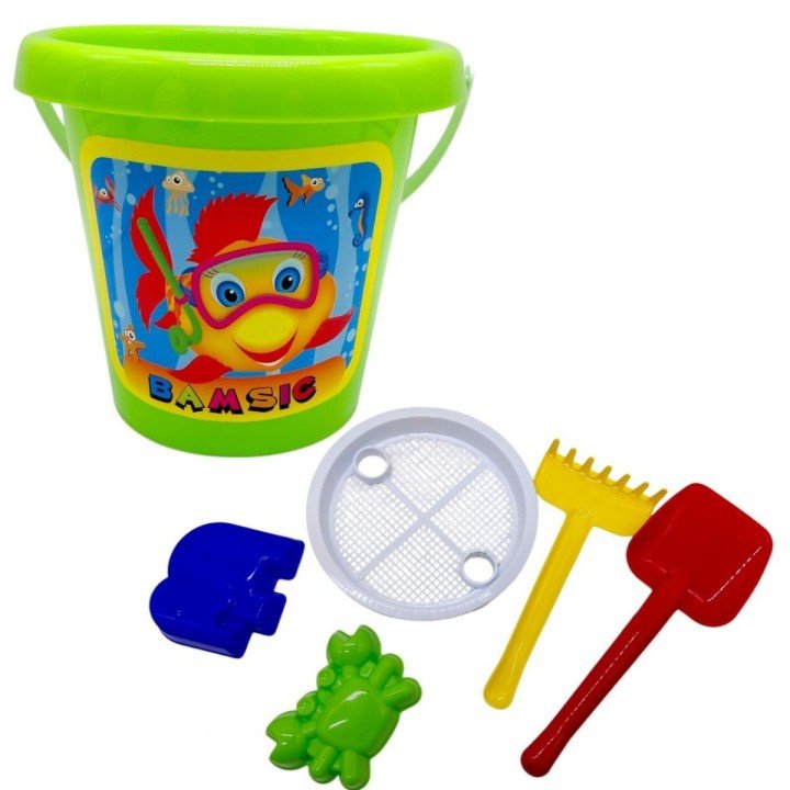 Відро "Класико-2" з набором, складається з двох частин (ЗЕЛЕНЕ)