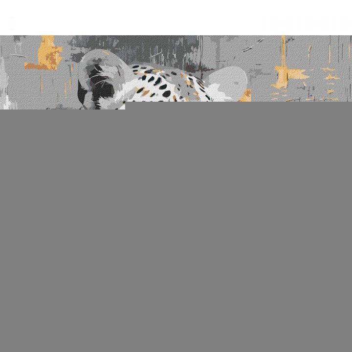 Картина по номерах з фарбами металік "Золоті джунглі" 40х50см