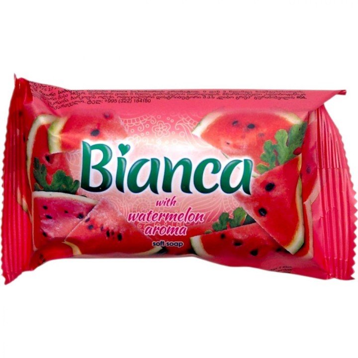 BIANCA мило 140гр з араматом кавуна