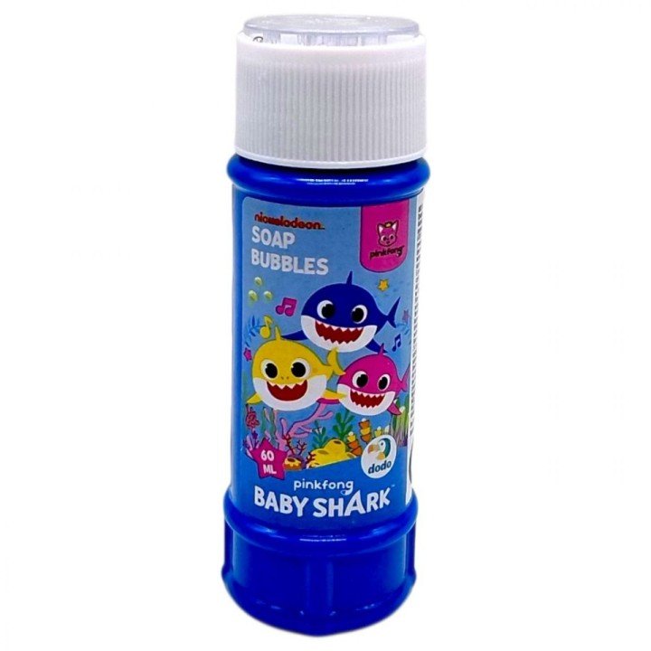 Бульбашки мильні «Baby Shark» з лабіринтом. Обʼєм 60 мл