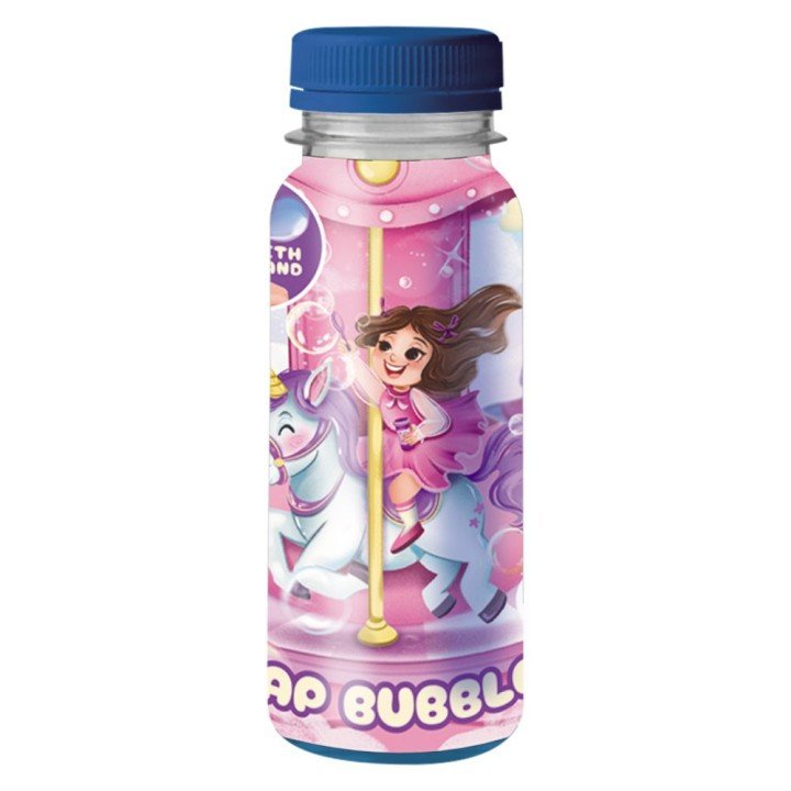 Бульбашки мильні «Карусель Принцеси». Обʼєм 150 мл