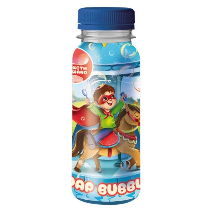 Бульбашки мильні «Карусель Лицаря». Обʼєм 150 мл