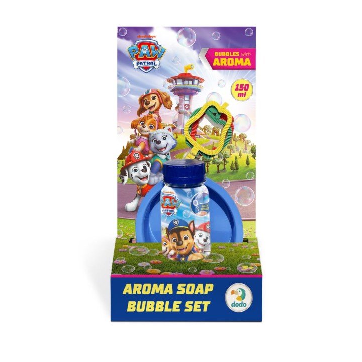 Набір ароматичних мильних бульбашок «Paw Patrol». Друзі. Об’єм 150 мл