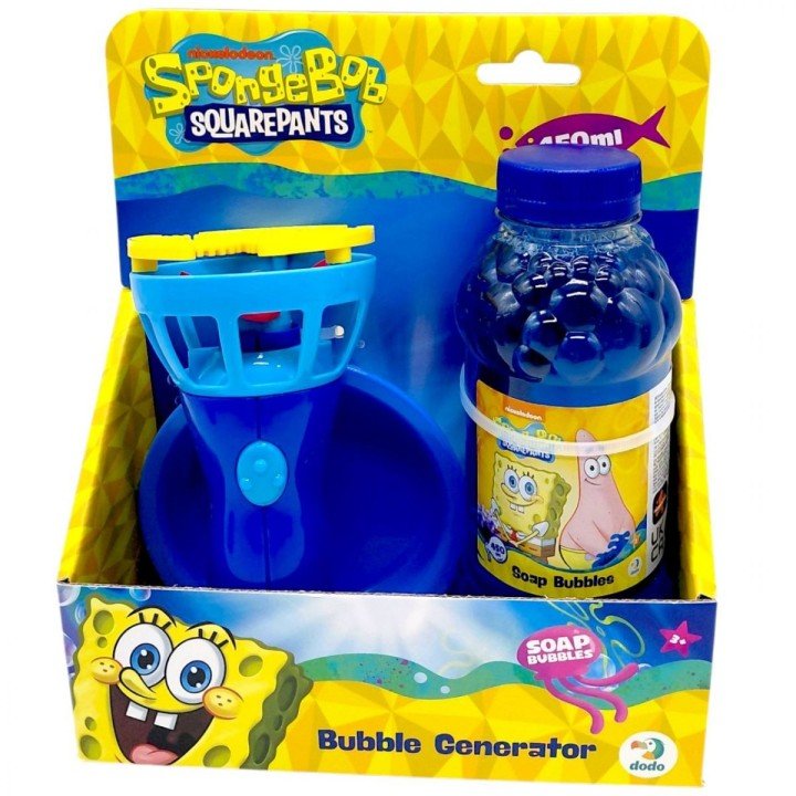 Генератор бульбашок «Sponge Bob» обʼєм 450 мл