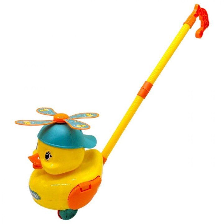 Каталка "Каченя" з ручкою (пакет 21*18*19 см)