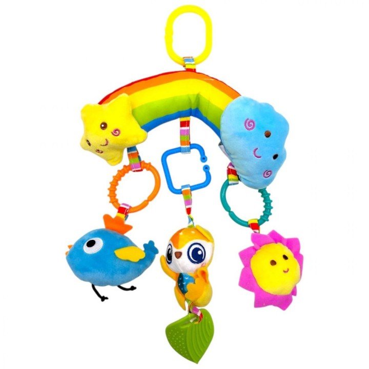 Мʼяке брязкальце-підвіска в пакеті (ВИД 1)