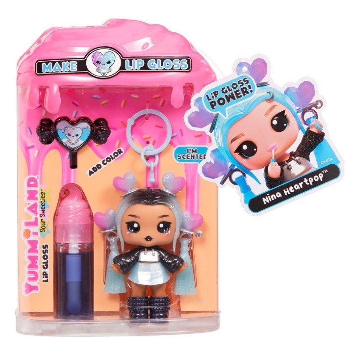 Ігровий набір з лялькою та блиском для губ YUMMILAND (ЯМІЛЕНД) SS – НІНА ХАРТПОП