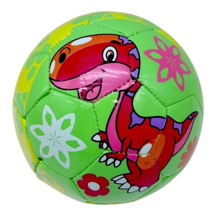 Мʼяч дитячий №2 "Динозаври" (САЛАТОВИЙ)
