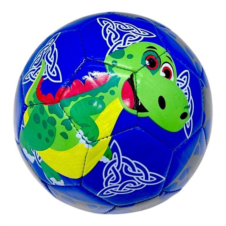 Мʼяч дитячий №2 "Динозаври" (СИНІЙ)