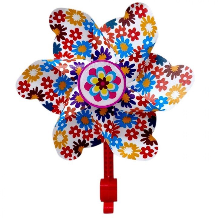 Вітрячок "Квіти" висота 23 см, діаметр 17 см