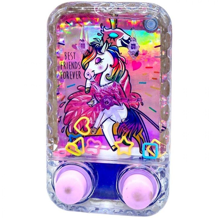 Водна гра з кільцями "Єдинороги" (РОЖЕВА)