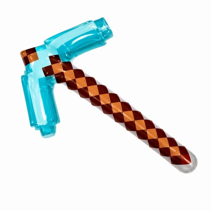 Надувна іграшка "Minecraft" Кирка (БЛАКИТНА), 1 шт