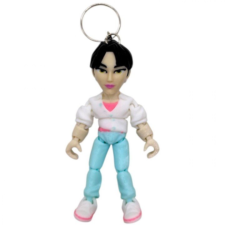 Брелок (3d друк) "K-POP. DEMON HUNTERS. JINU", 10 см