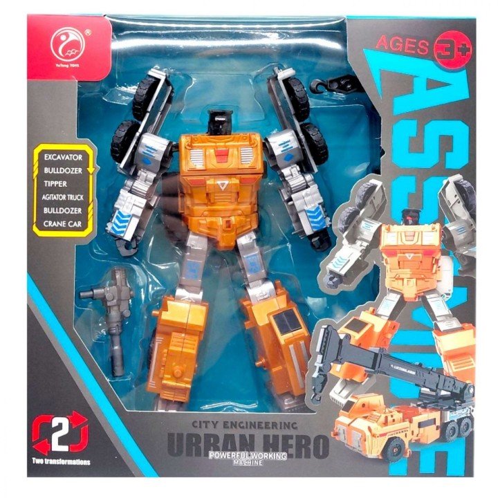 Робот "Urban Hero" будтехніка (РУДИЙ)