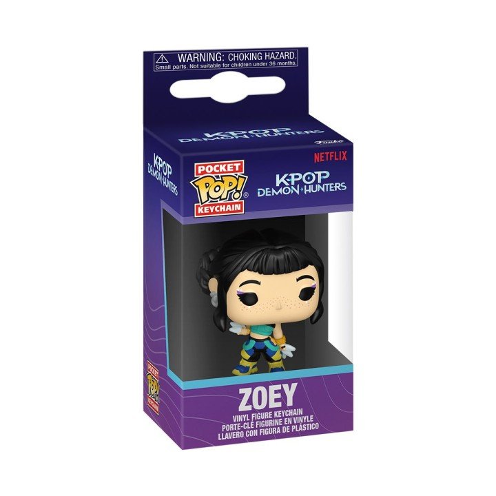 Ігрова фігурка на кліпсі FUNKO POP! серії "Кейпоп-мисливиці на демонів" K-POP - ЗОЇ