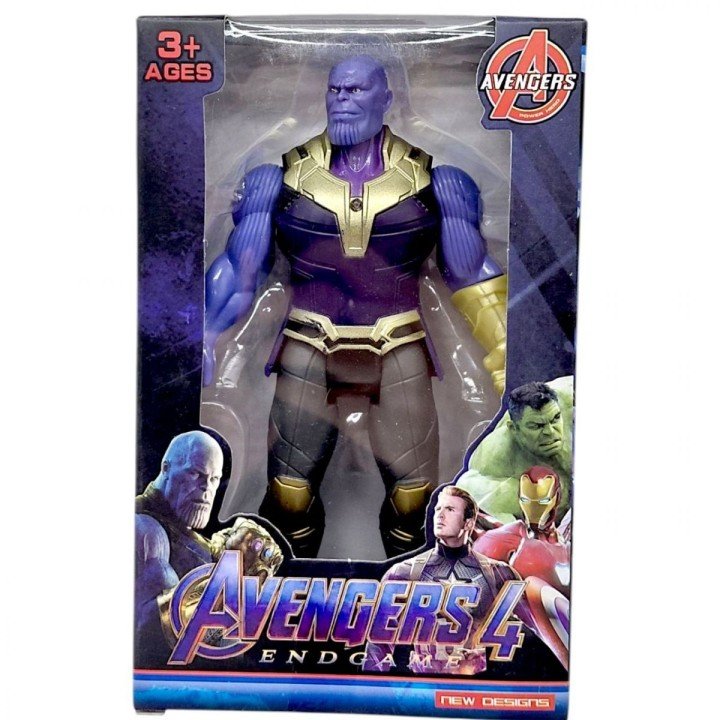 Герой "Марвел / MARVEL", висота 14,5 см, рухомі частини тіла, шарнірні суглоби (ТАНОС)