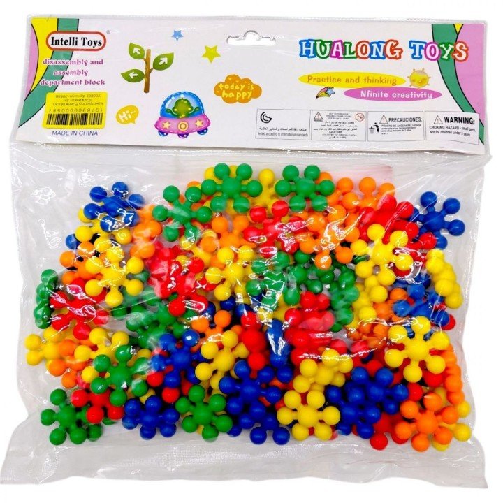 Конструктор Puzzle blocks «Сніжинка» 3+