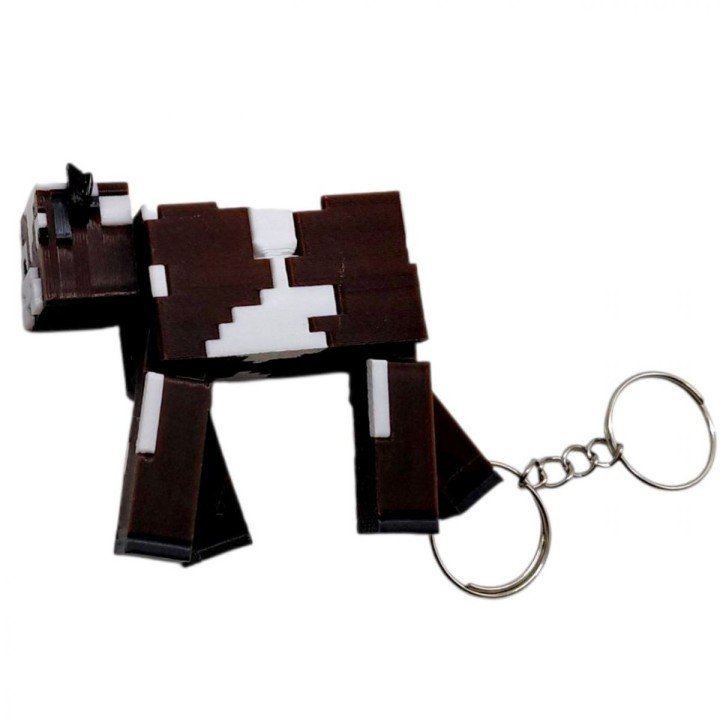 3D Брелоки MINECRAFT / МАЙНКРАФТ CHICKEN/ КУРКА KEYCHAIN, 3D друк