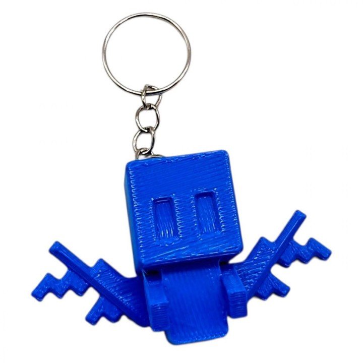 3D Брелоки "MINECRAFT ALLAY / Майнкрафт ЗБИРИК", Keychain, 3D друк