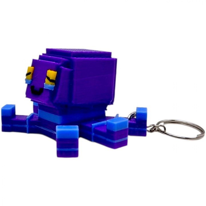 3D Брелоки ROBLOX OCTOPUS / ВОСЬМИНІГ GAG KEYCHAIN, 3D друк