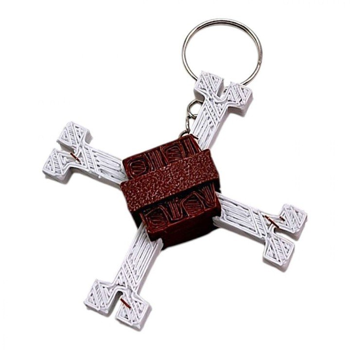 3D Брелоки "ROBLOX BONE BLOSSOM / ФРУКТ КІСТКА GAG", Keychain, 3D друк