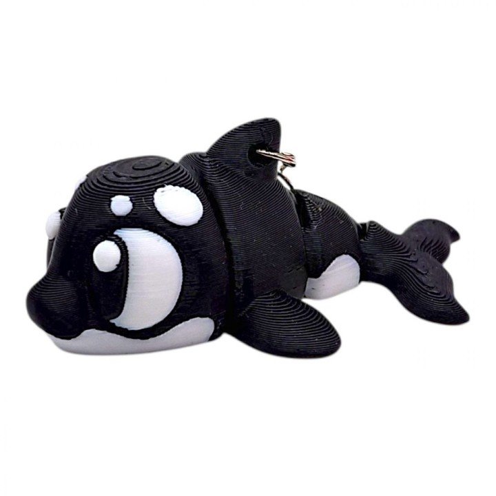 3D Брелоки "CUTE ORCA / КОСАТКА", Keychain, 3D друк