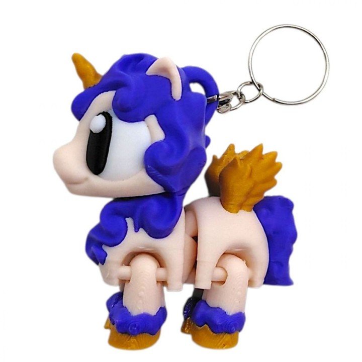 3D Брелоки "CUTE UNICORN / Милий ЄДИНОРІГ", Keychain, 3D друк