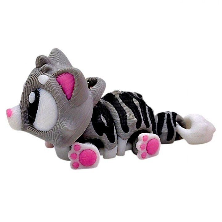 3D Брелоки "CUTE CAT / Милий КОТИК", Keychain, 3D друк