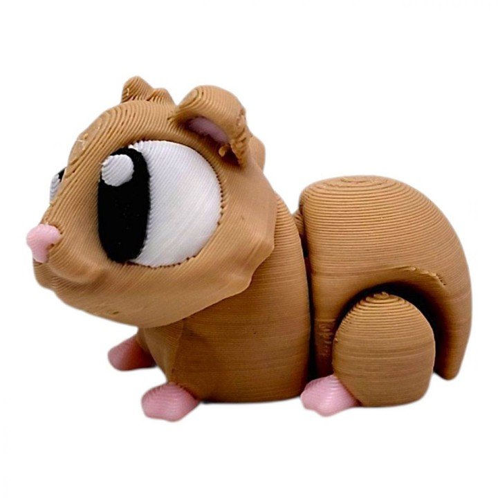 3D Брелоки "CUTE QUINEA PIG / МОРСЬКА СВИНКА", Keychain, 3D друк