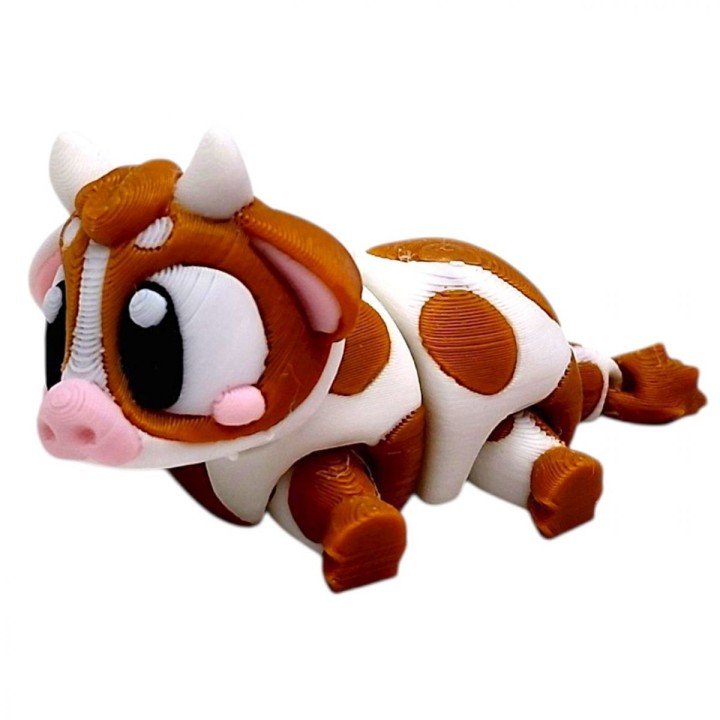3D Брелоки "CUTE COW / Мила КОРІВКА", Keychain, 3D друк