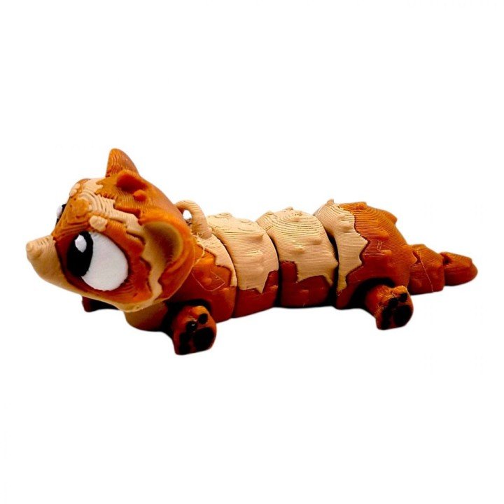 3D Брелоки "CUTE FERRET / Милий ХОВРАХ", Keychain, 3D друк
