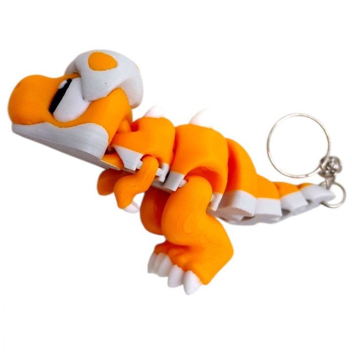 3D Брелоки CUTE BABY T-REX / ТИРАНОЗАВР KEYCHAIN, 3D друк