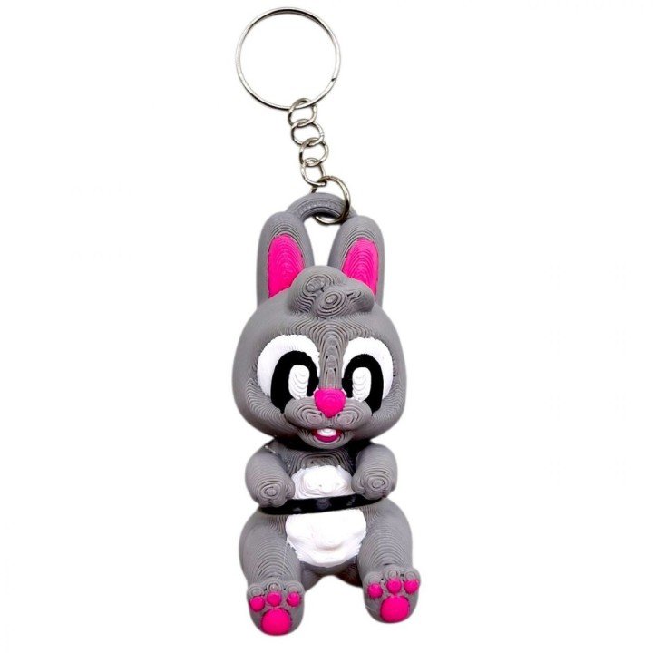 3D Брелоки CUTE BUNNY KEYCHAIN / КРОЛИК KEYCHAIN, 3D друк