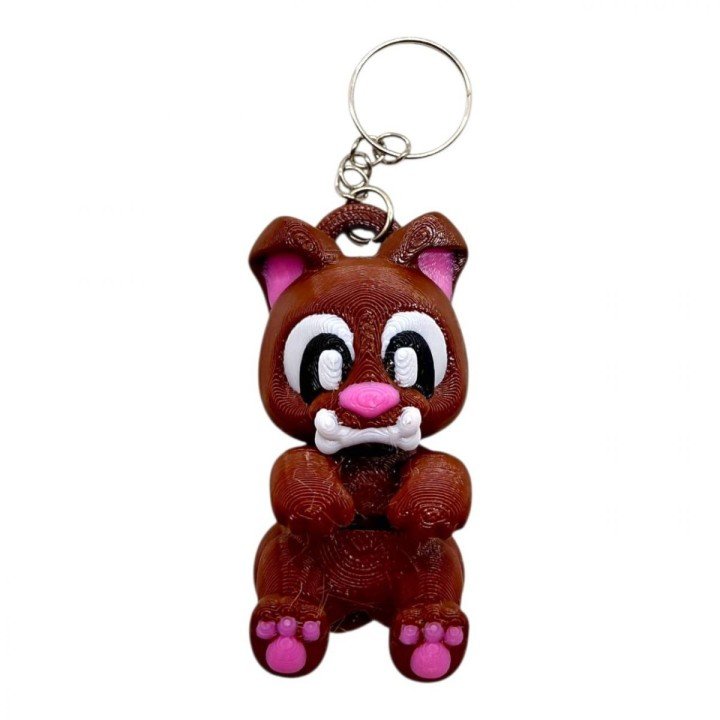 3D Брелоки CUTE DOG KEYCHAIN / СОБАЧКА KEYCHAIN, 3D друк